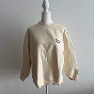 Thrills Cream Sweatshirt